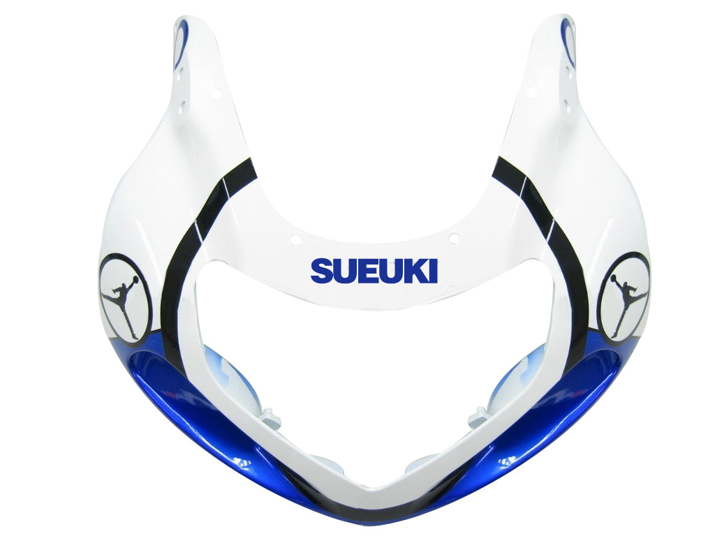 Fairings 2001-2003 Suzuki GSXR 600 White Blue Jordan GSXR  Generic