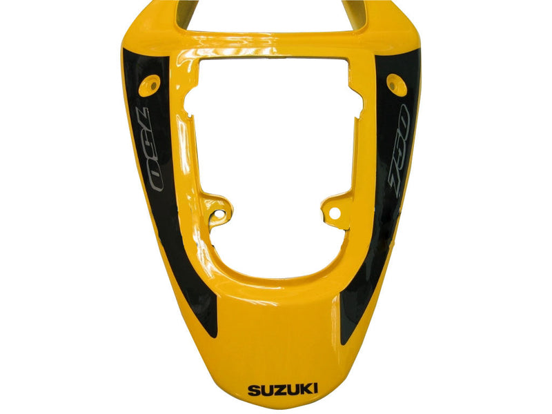 Carenados 2001-2003 Suzuki GSXR 600 negro y amarillo GSXR genérico