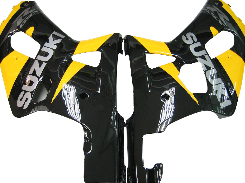 Fairings 2001-2003 Suzuki GSXR 600 Black & Yellow GSXR  Generic