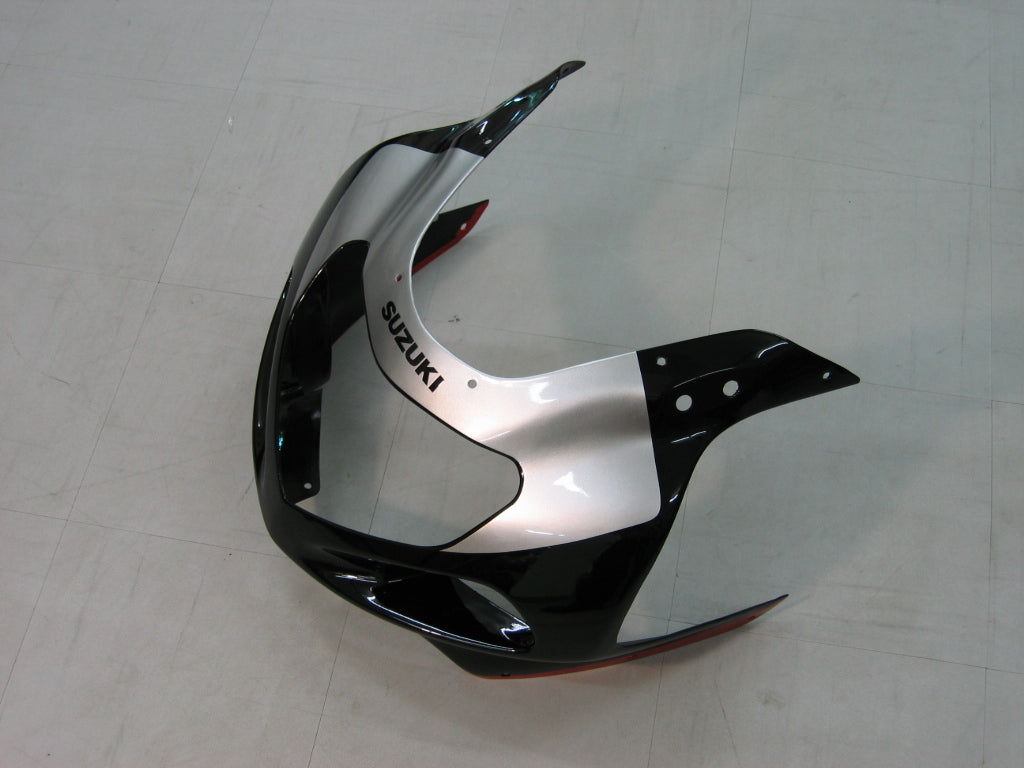 Fairings 2001-2003 Suzuki GSXR 600 Silver Red Black GSXR  Generic