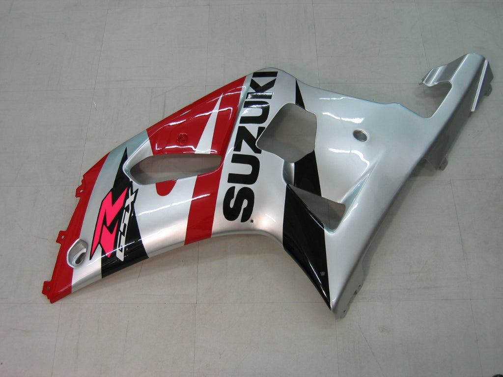 Fairings 2001-2003 Suzuki GSXR 600 Silver Red Black GSXR  Generic