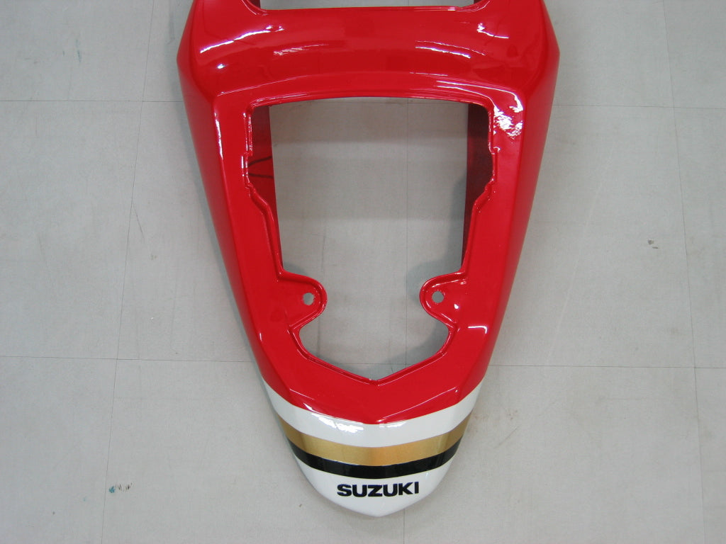 Fairings 2004-2005 Suzuki GSXR 600 750 White & Red Lucky Strike  Generic