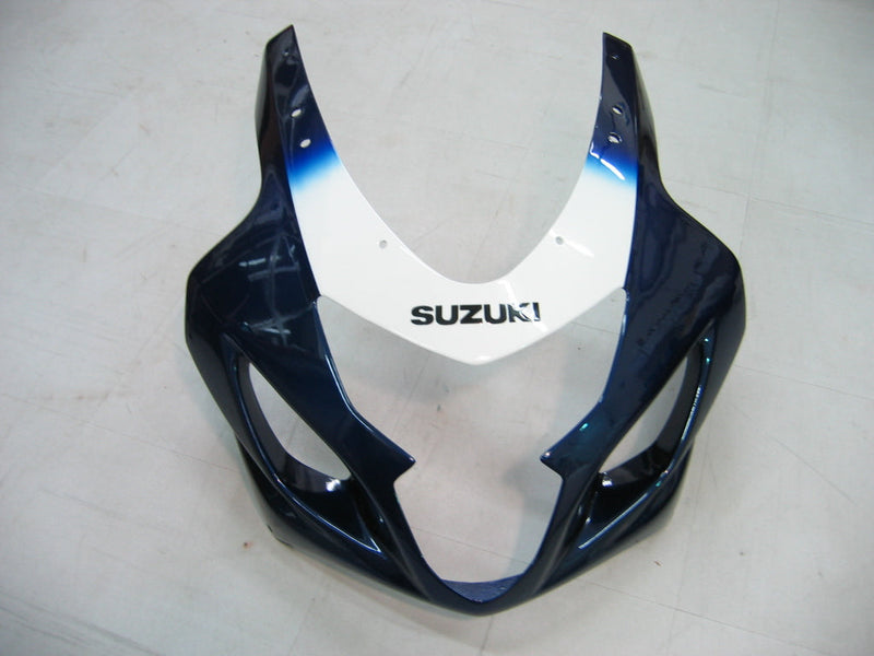 Fairings 2004-2005 سوزوكي GSXR 600 750 أزرق وأبيض GSXR عام