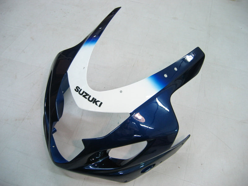 Fairings 2004-2005 سوزوكي GSXR 600 750 أزرق وأبيض GSXR عام