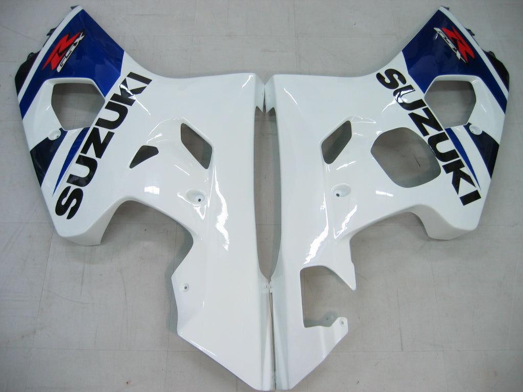 Fairings 2004-2005 سوزوكي GSXR 600 750 أزرق وأبيض GSXR عام