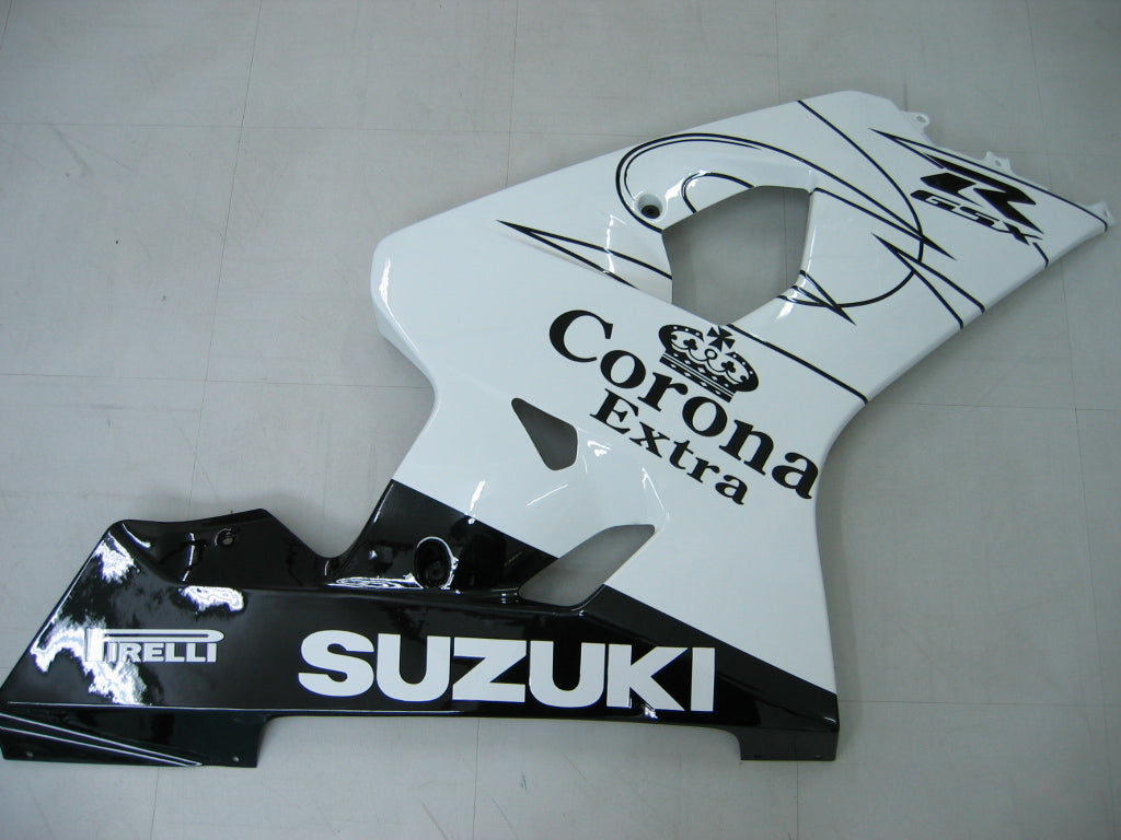 Fairings 2004-2005 Suzuki GSXR 600 750 White Alstare Corona  Generic