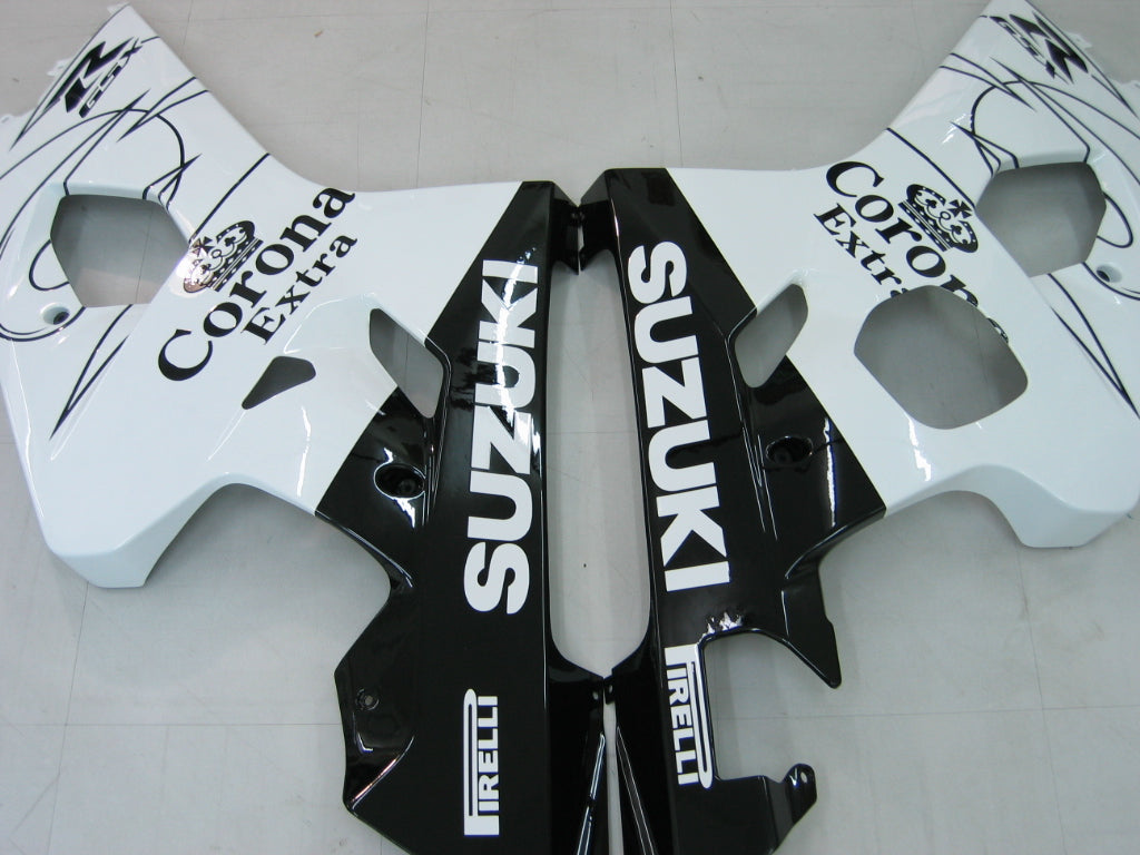 Fairings 2004-2005 سوزوكي GSXR 600 750 أبيض ألستير كورونا عام