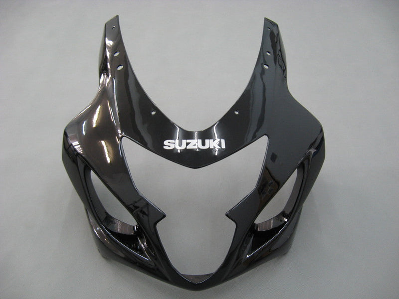 Fairings 2004-2005 Suzuki GSXR 600 750 Black Silver GSXR  Generic