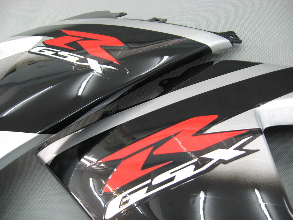 Fairings 2004-2005 سوزوكي GSXR 600 750 أسود فضي GSXR عام