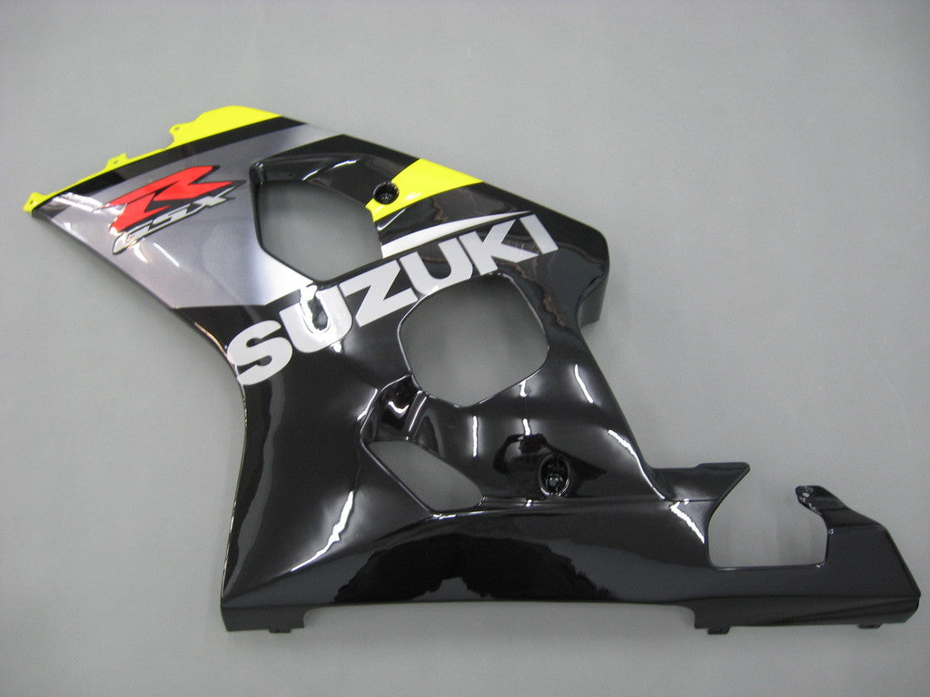 Fairings 2004-2005 Suzuki GSXR 600 750 Yellow & Black GSXR  Generic