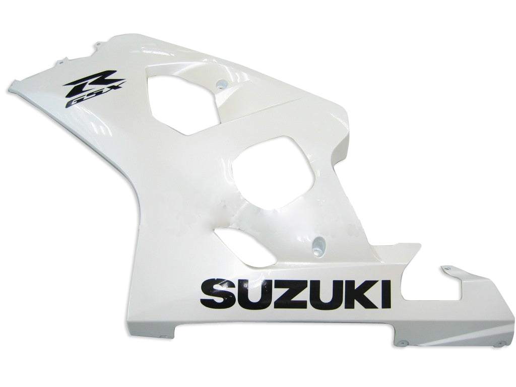 Fairings 2004-2005 سوزوكي GSXR 600 750 أبيض لامع GSXR عام