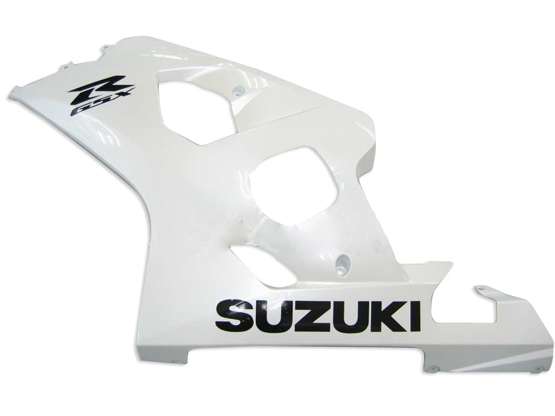 Fairings 2004-2005 Suzuki GSXR 600 750 White Metallic GSXR  Generic