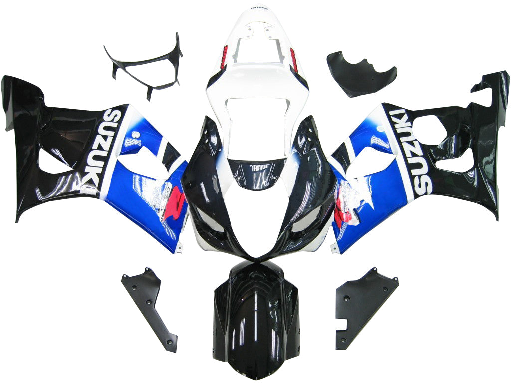 Fairings 2004-2005 سوزوكي GSXR 600 750 أسود أزرق GSXR عام