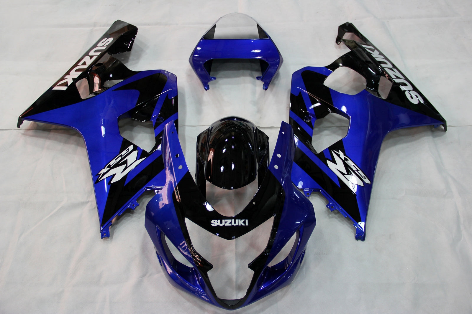 Fairings 2004-2005 سوزوكي GSXR 600 750 أزرق أسود GSXR عام