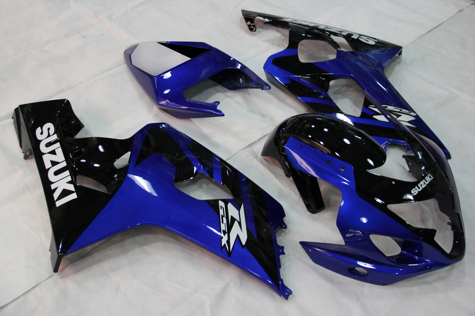 Fairings 2004-2005 سوزوكي GSXR 600 750 أزرق أسود GSXR عام