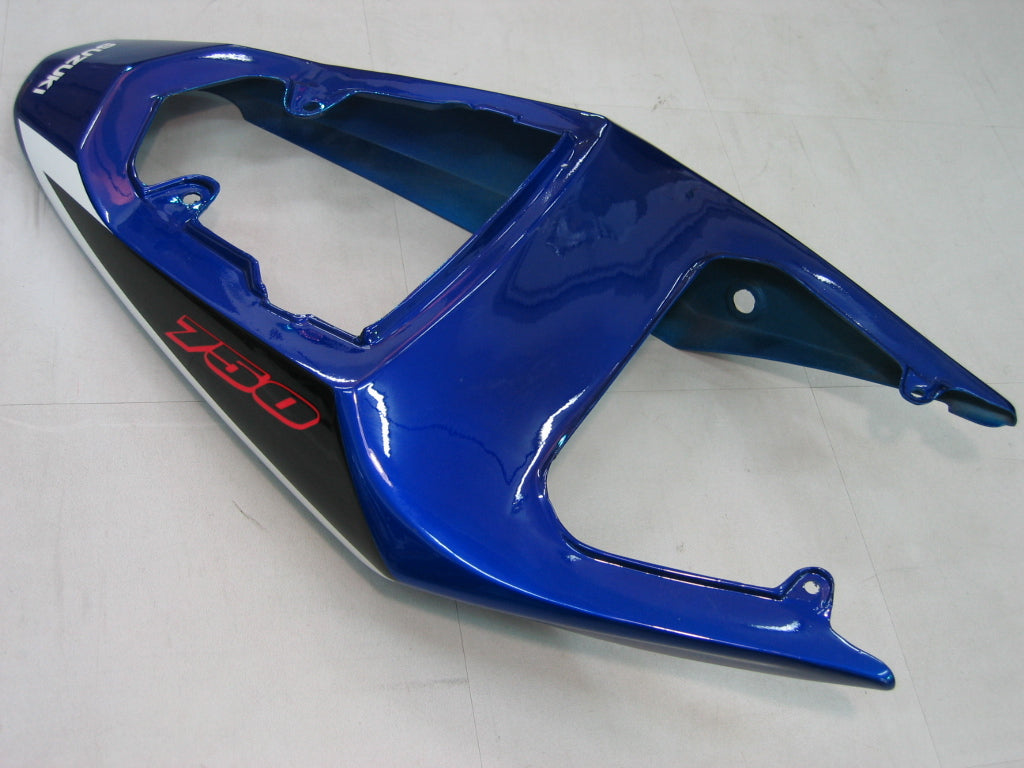 Fairings 2004-2005 Suzuki GSXR 600 750 Blue Black Silver GSXR  Generic