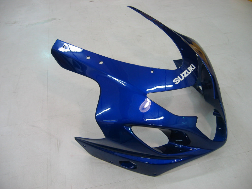 Fairings 2004-2005 سوزوكي GSXR 600 750 أزرق أسود فضي GSXR عام