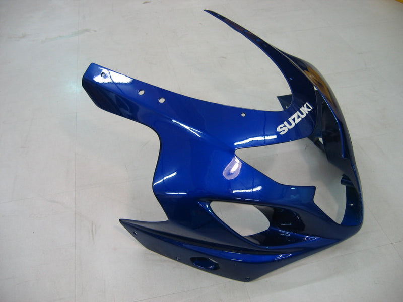 Carenados 2004-2005 Suzuki GSXR 600 750 Azul Negro Plata GSXR Genérico