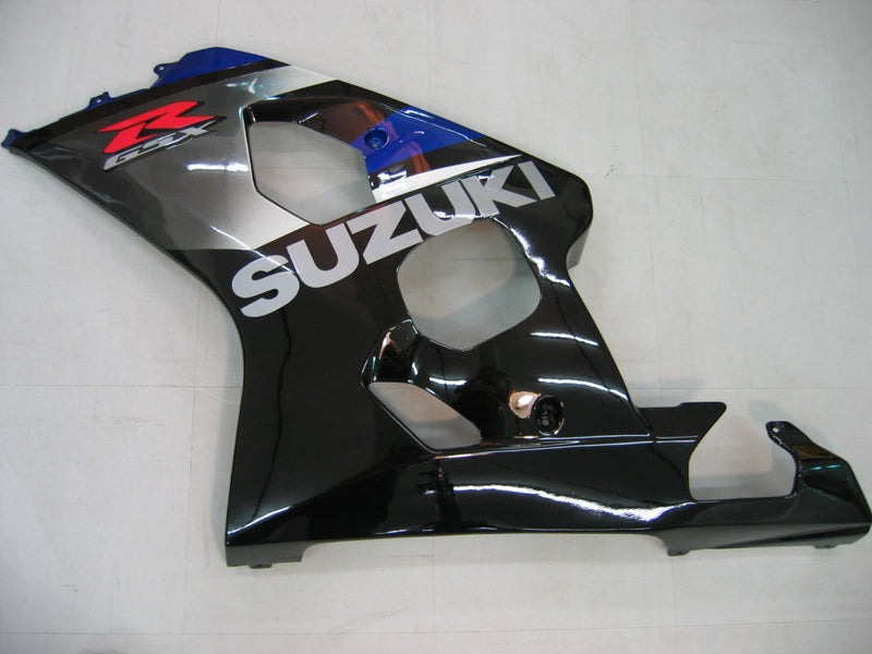 Fairings 2004-2005 سوزوكي GSXR 600 750 أزرق أسود فضي GSXR عام