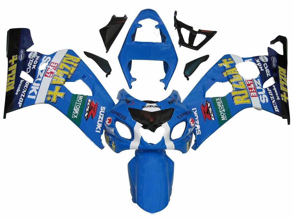 Fairings 2004-2005 سوزوكي GSXR 600 750 الأزرق Rizla GSXR عام