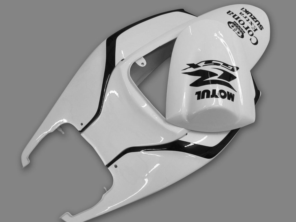 Fairings 2006-2007 Suzuki GSXR 600 750 White Black Alstare Corona  Generic