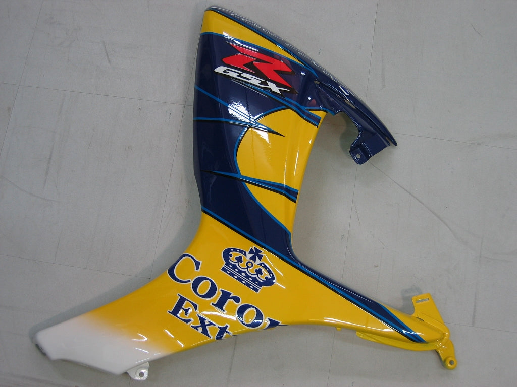 Fairings 2006-2007 Suzuki GSXR 600 750 Yellow Blue Corona GSXR  Generic