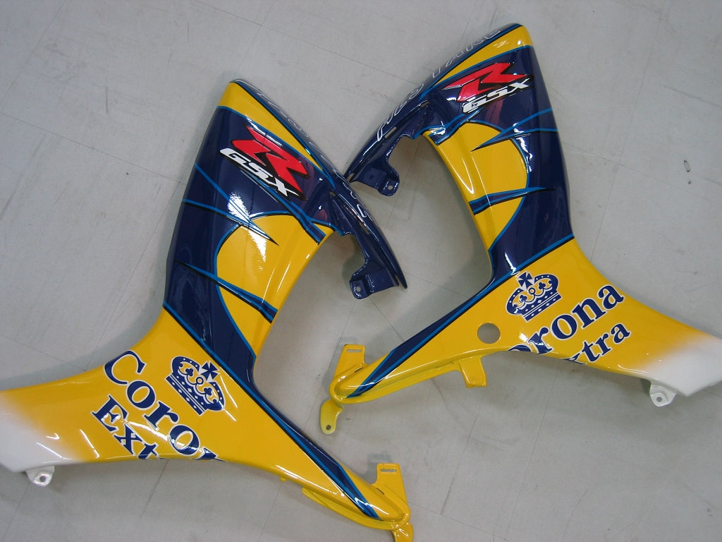 Fairings 2006-2007 Suzuki GSXR 600 750 Yellow Blue Corona GSXR  Generic