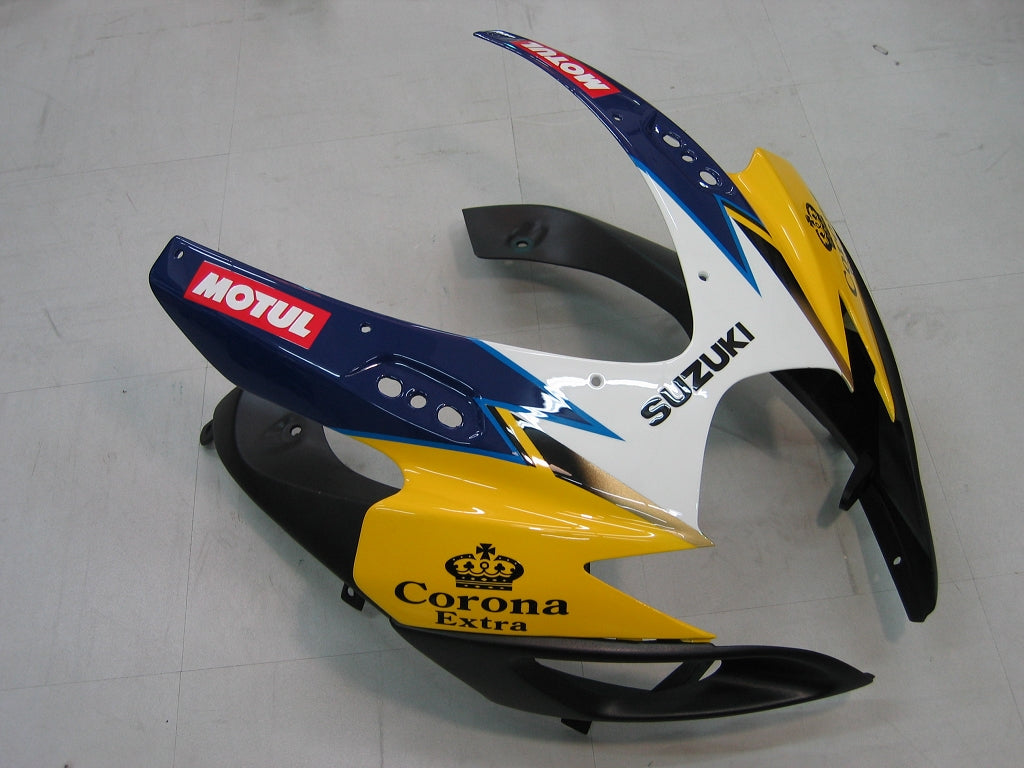 Fairings 2006-2007 Suzuki GSXR 600 750 Yellow Blue Corona GSXR  Generic