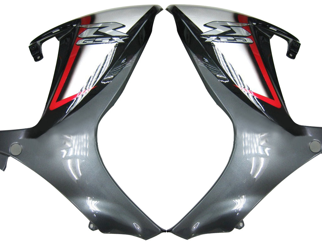 Fairings 2006-2007 Suzuki GSXR 600 750 Red Silver Black GSXR  Generic