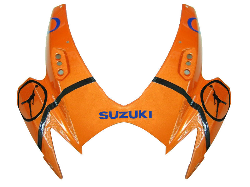 Fairings 2006-2007 سوزوكي GSXR 600 750 برتقالي وأزرق الأردن عام