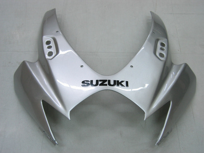 Fairings 2006-2007 Suzuki GSXR 600 750 Silver & Black GSXR  Generic
