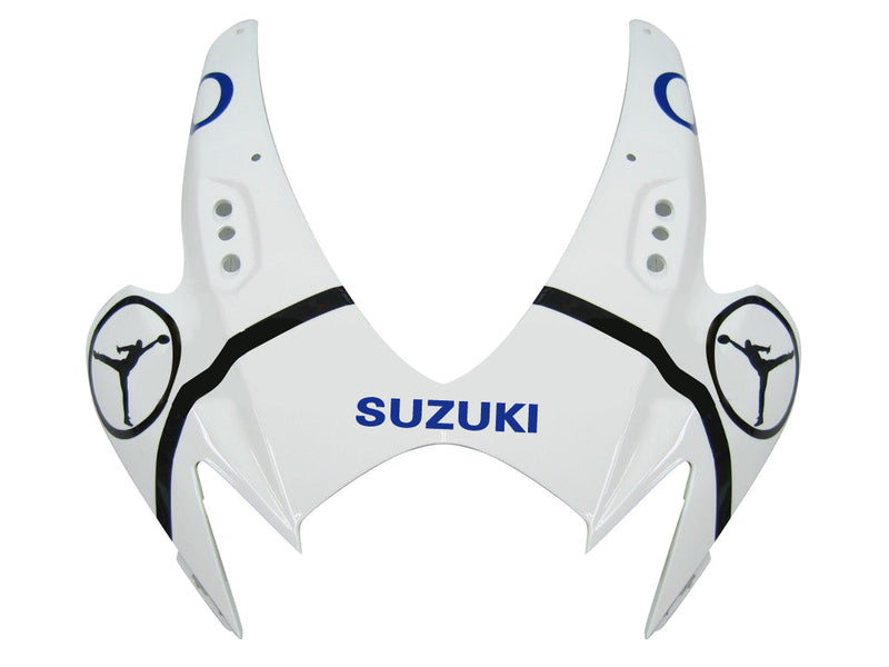Fairings 2006-2007 Suzuki GSXR 600 750 White & Blue Jordan  Generic