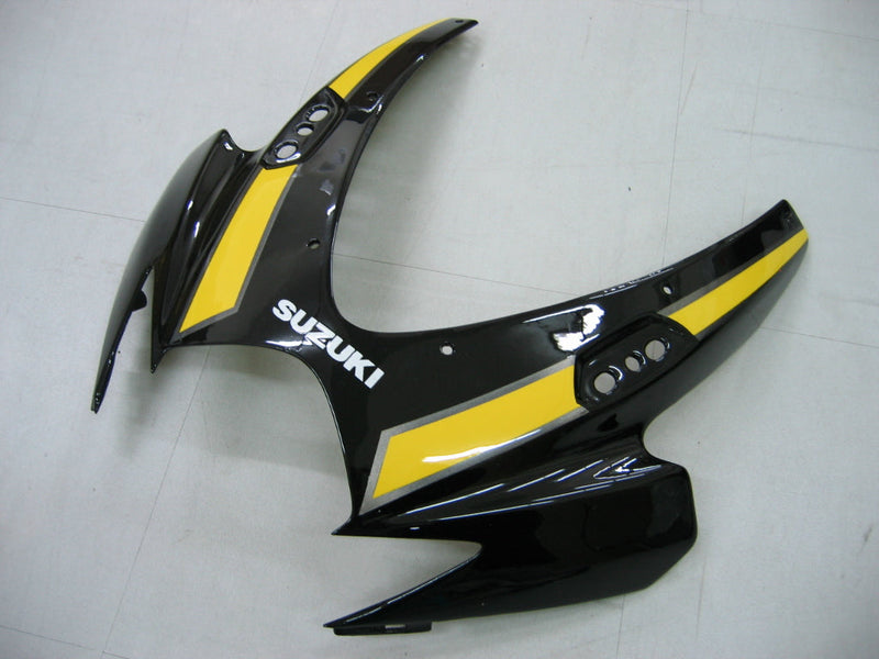 Carenados 2006-2007 Suzuki GSXR 600 750 negro y amarillo GSXR genérico