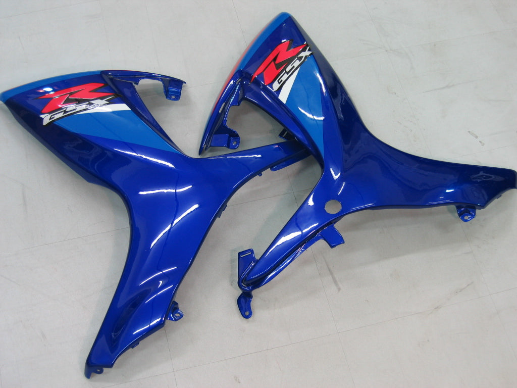 Fairings 2006-2007 Suzuki GSXR 600 750 Blue & White GSXR  Generic