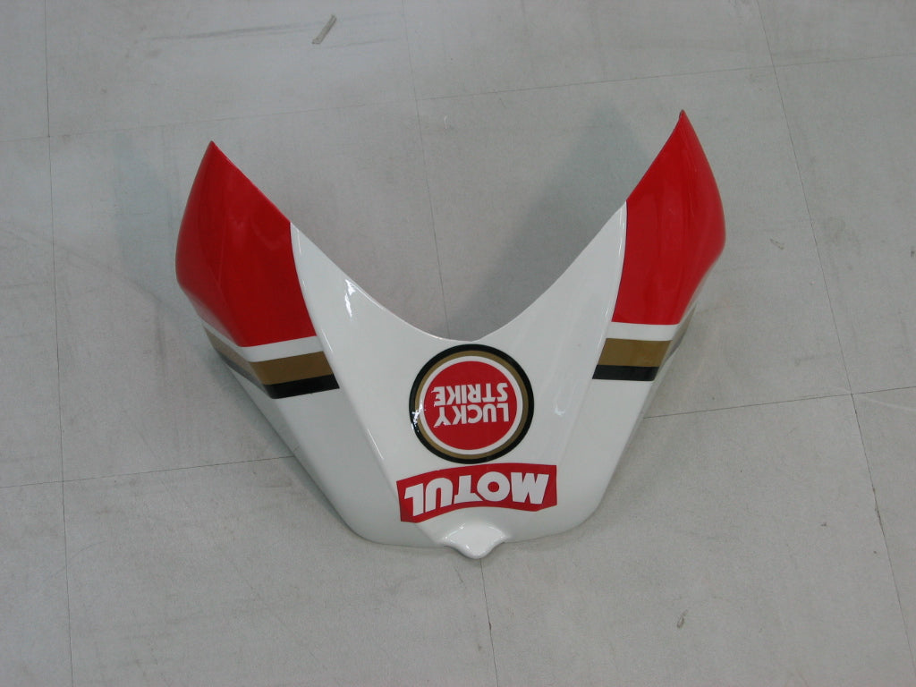 Fairings 2006-2007 Suzuki GSXR 600 750 White Red Lucky Strike  Generic