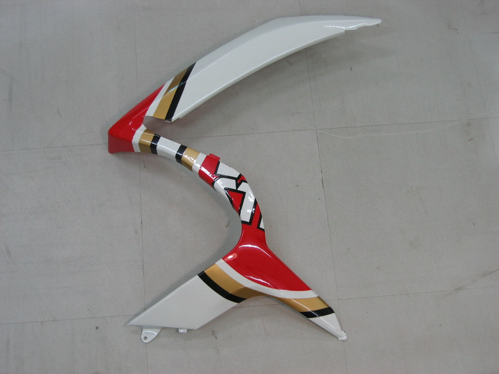 Fairings 2006-2007 Suzuki GSXR 600 750 White Red Lucky Strike  Generic