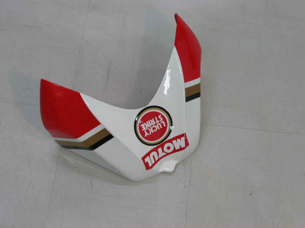 Fairings 2006-2007 Suzuki GSXR 600 750 White Red Lucky Strike  Generic