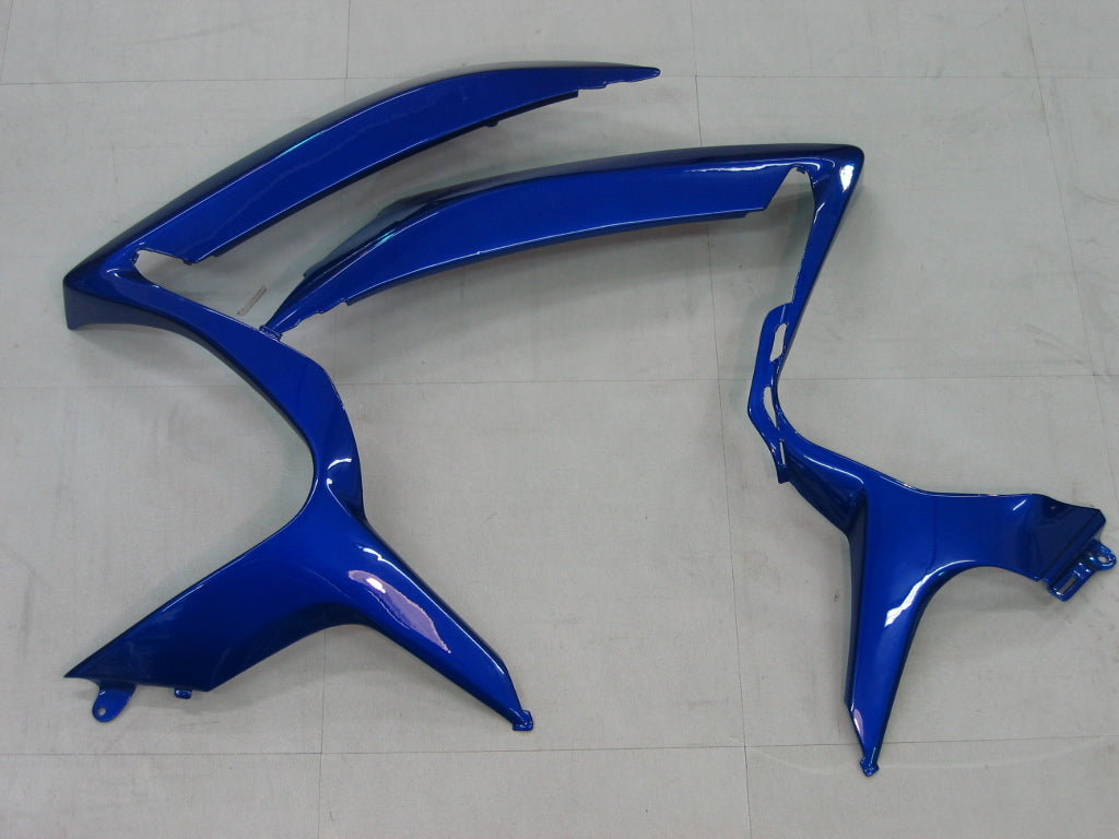 Fairings 2006-2007 Suzuki GSXR 600 750 White Blue Black GSXR  Generic