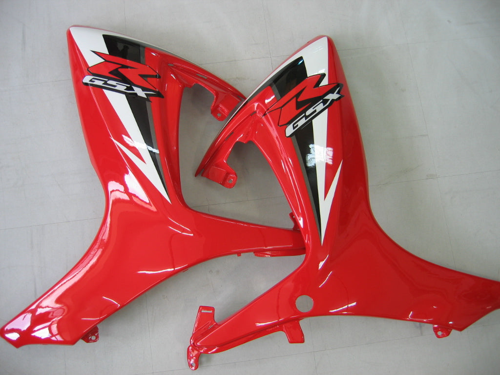 Fairings 2006-2007 Suzuki GSXR 600 750 Red White Black GSXR