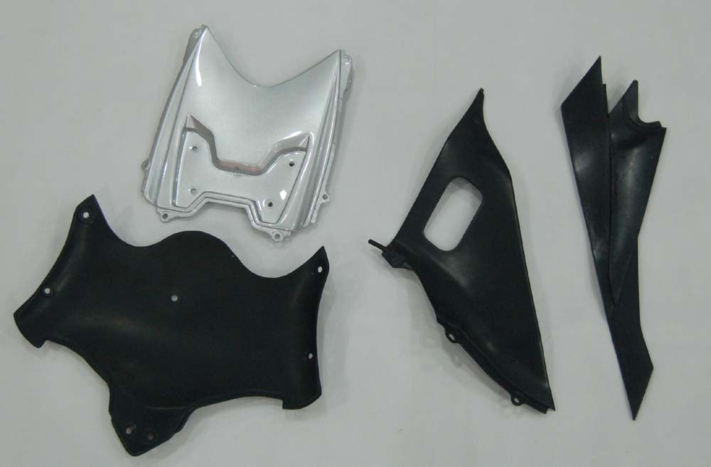 Fairings 2008-2010 Suzuki GSXR 600 750 Silver Red GSXR  Generic