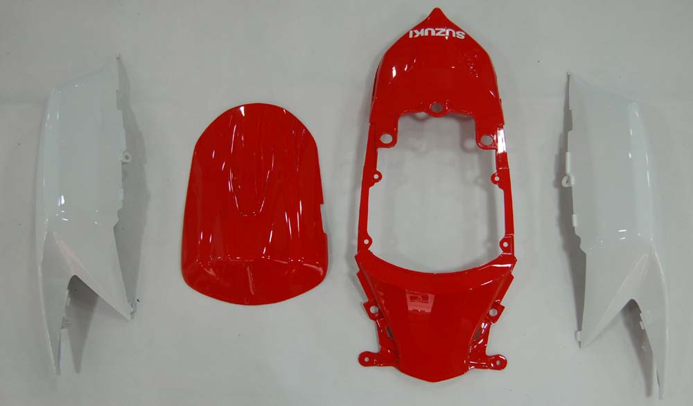 Fairings 2008-2010 Suzuki GSXR 600 750 Red White Black GSXR  Generic