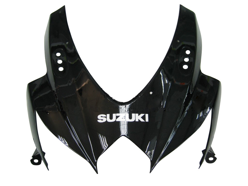 Fairings 2008-2010 سوزوكي GSXR 600 750 أسود أحمر فضي عام