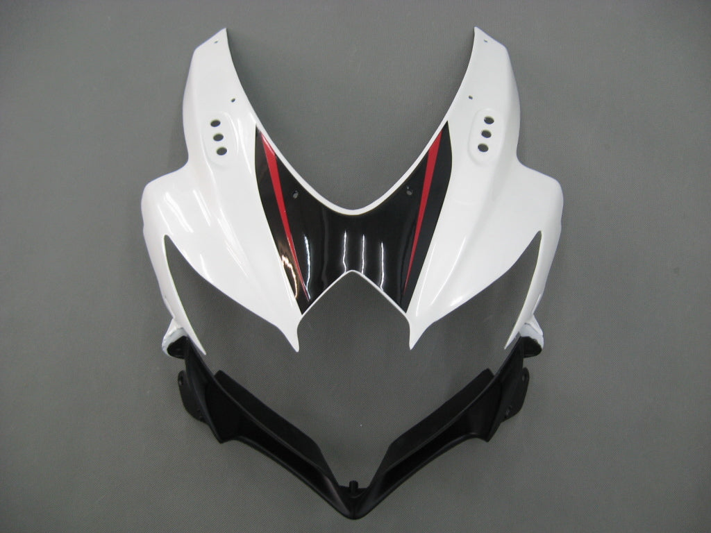 Fairings 2008-2010 سوزوكي GSXR 600 750 أبيض وأزرق GSXR عام