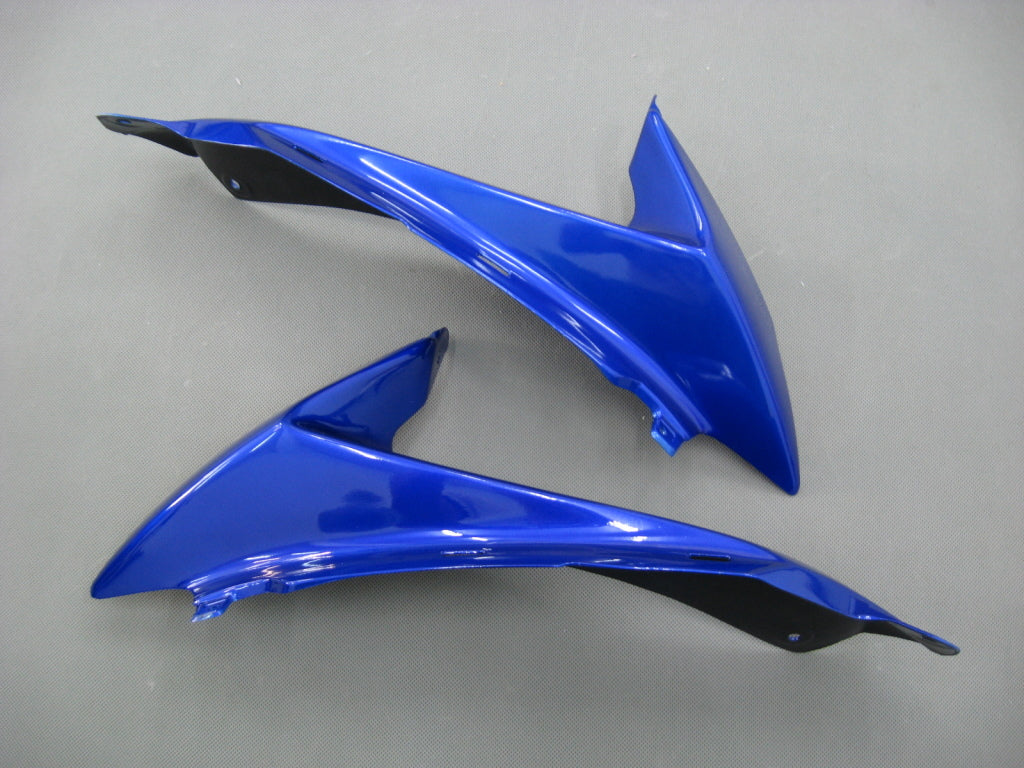 Fairings 2008-2010 سوزوكي GSXR 600 750 أبيض وأزرق GSXR عام