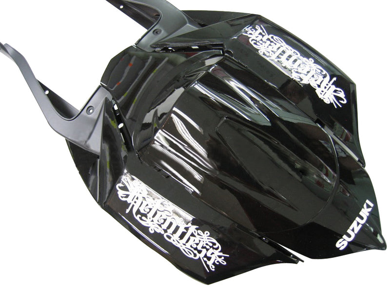 Fairings 2008-2010 سوزوكي GSXR 600 750 أسود لا هوادة فيها عام