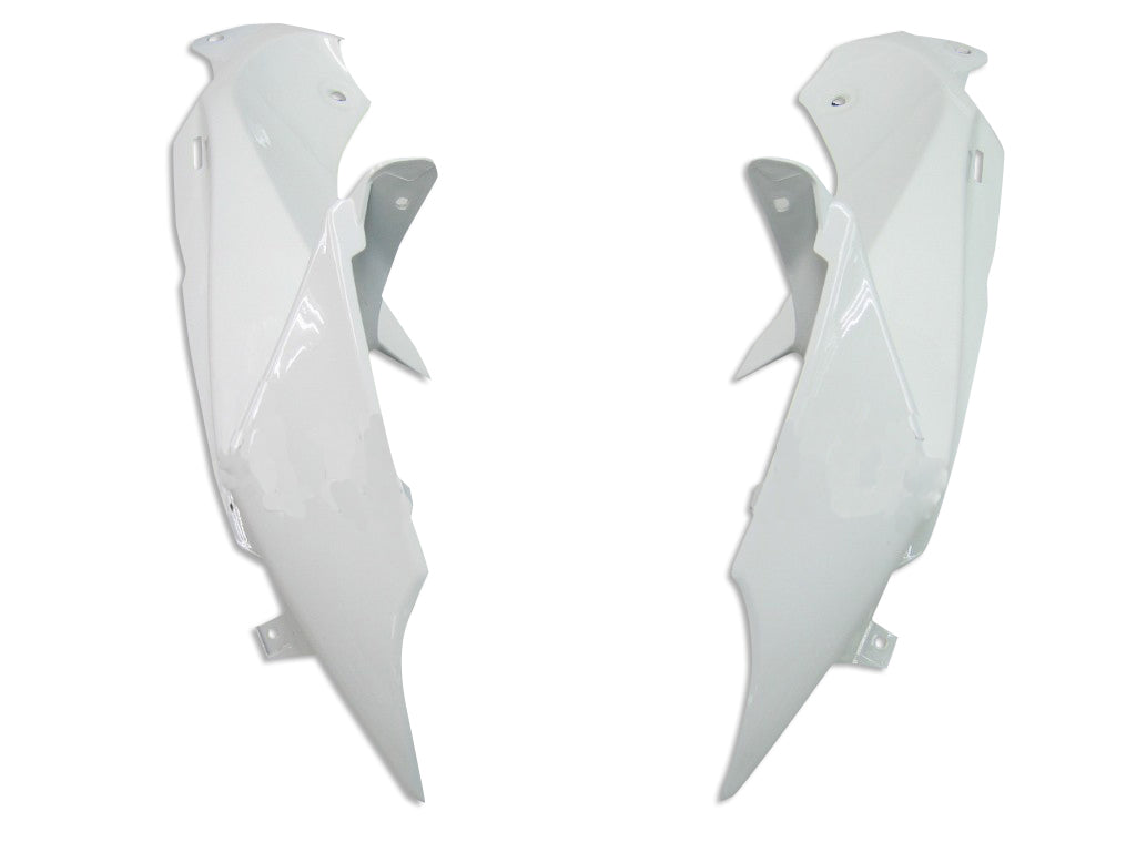 Fairings 2008-2010 سوزوكي GSXR 600 750 أبيض أسود GSXR عام