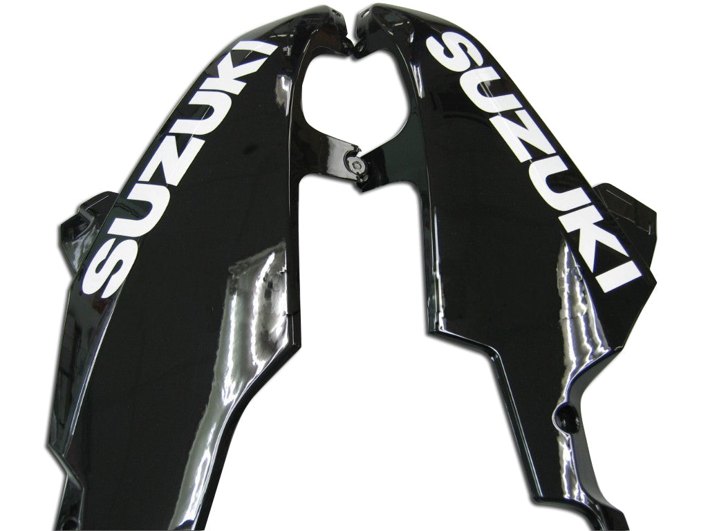 Fairings 2008-2010 سوزوكي GSXR 600 750 أبيض أسود GSXR عام