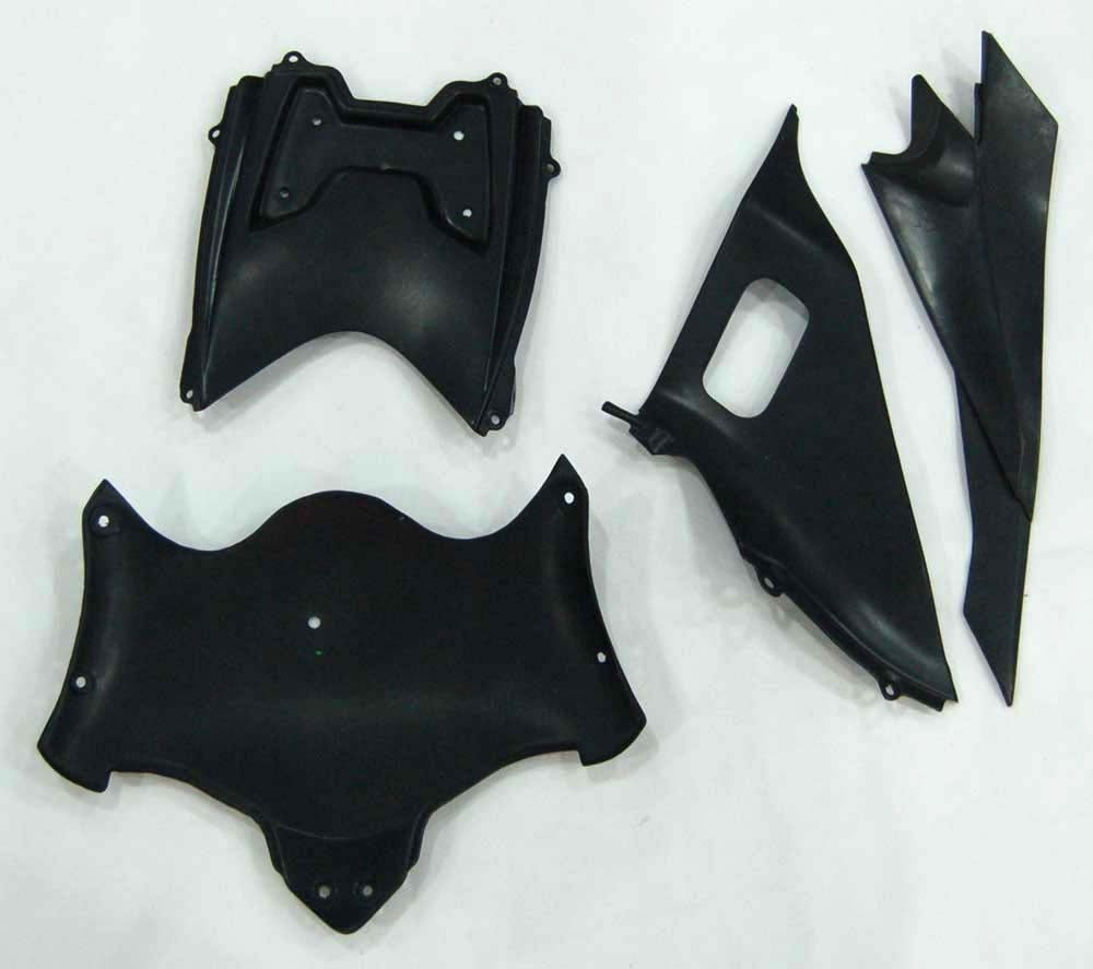 Fairings 2008-2010 سوزوكي GSXR 600 750 أبيض أحمر لاكي سترايك عام