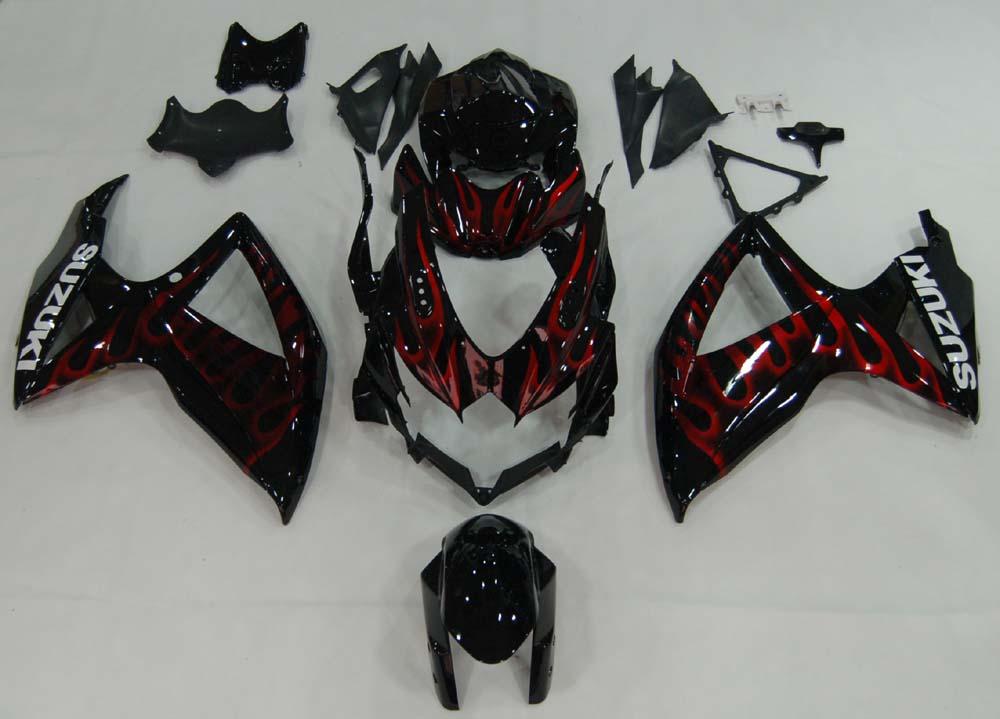 Bodywork Fairing ABS Injection Molded Plastics Set For GSXR 6/75 28-29 8#