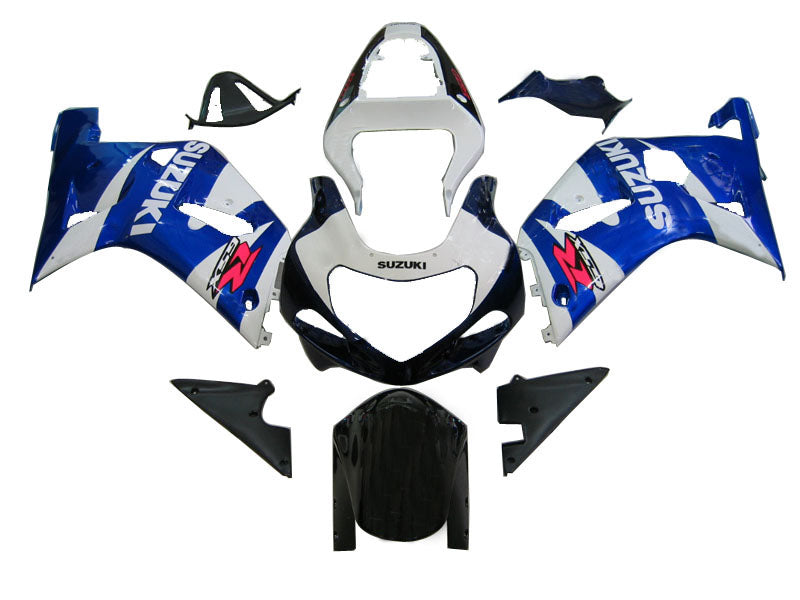 Fairings 2001-2003 Suzuki GSXR 750 Blue & White Suzuki GSXR  Generic